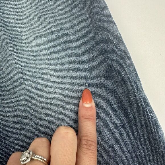 True Religion Billie Mid Rise Straight Denim Blue Jean Sz 29 Medium Wash Stretch - Picture 6 of 14